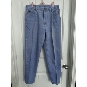 Vintage Denim Riders‎ Mom Jeans Womens Size 14 (34x31) Light Blue Denim